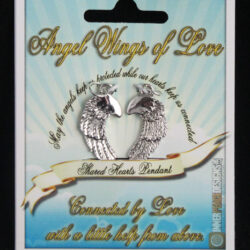 Angel wings of love poster with image