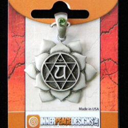 Heart Chakra in lotus shape inside a packet