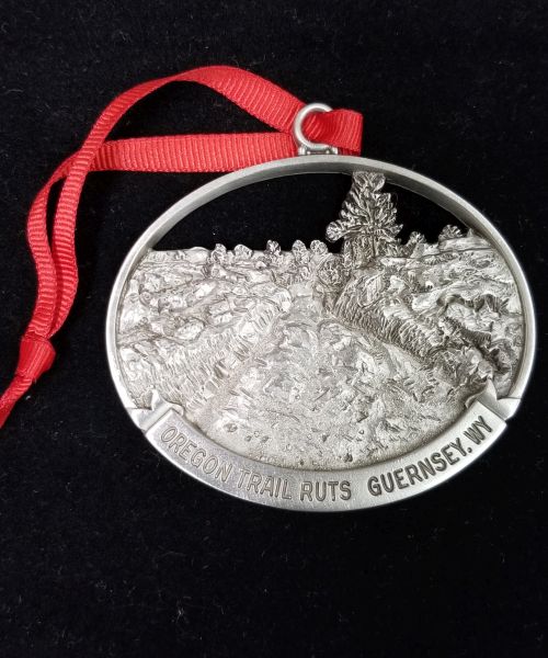 Orgontrail ruts guernset medl with a ribbon